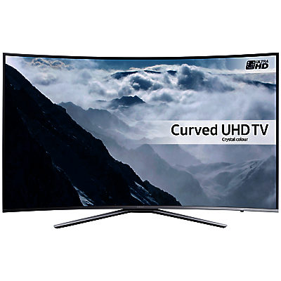 Samsung 49KU6500 Curved HDR 4K Ultra HD Smart TV, 49  with Freesat HD, Playstation Now & Active Crystal Colour